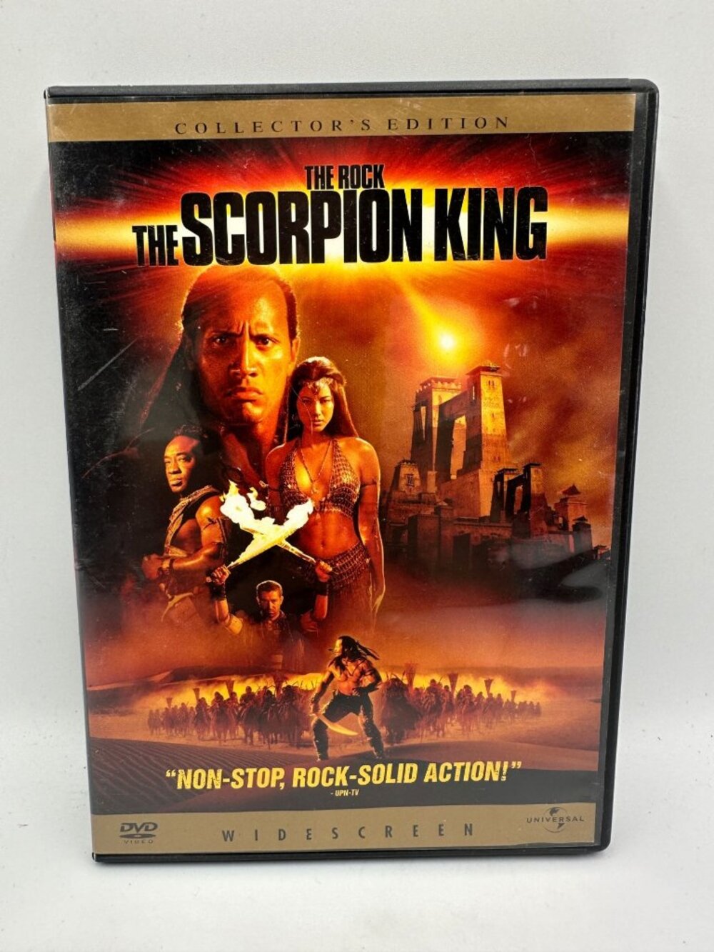 The Scorpion King Collector’s Edition DVD The Rock 2002 Action Universal PG-13